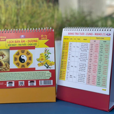 Lịch Bàn Âm - Dương 2025 (Xem ngày- Tra tuổi- Chọn việc)