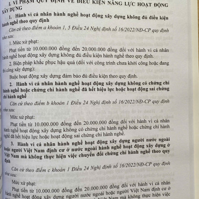 Tra Cứu Các Hành Vi Vi Phạm Hành Chính Và Mức Xử Phạt Trong Lĩnh Vực Đất Đai, Nhà ở, Xây Dựng Và Kinh Doanh Bất Động Sản 
