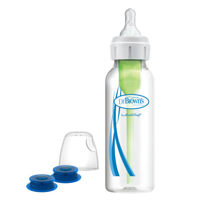 [ 815 ] Bình sữa Y Tế cổ thường 250ml, thiết kế hỗ trợ cho trẻ gặp khó khăn khi bú bình