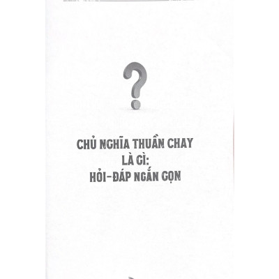 The Little Book - Chủ Nghĩa Thuần Chay - Vanlangbooks