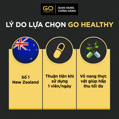 GO MULTI TEEN EVERYDAY 60 VIÊN- Viên uống cho tuổi teen nhập khẩu chính hãng GO Healthy New Zealand