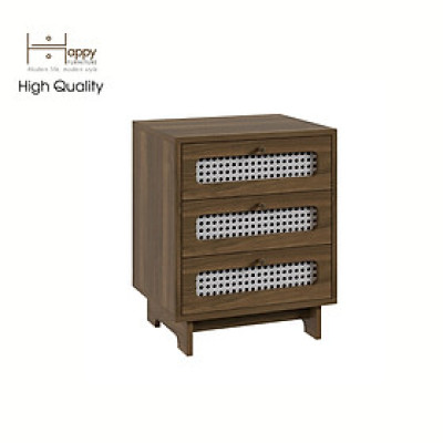 [Happy Home Furniture] MEYDAN, Táp đầu giường 3 ngăn , 48cm x 40cm x 60cm ( DxRxC), THK_077