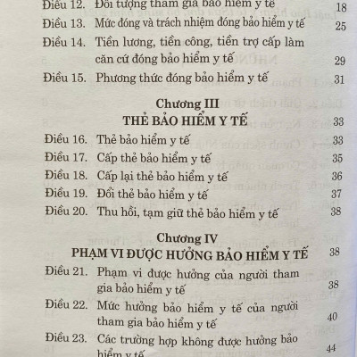 Luật Bảo Hiểm Y Tế ( Sửa đổi, bổ sung năm 2024 )