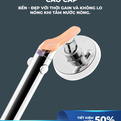 Combo vòi sen LUVA VS6 kèm dây sen LUVA, BH 1 năm-Hàng chính hãng