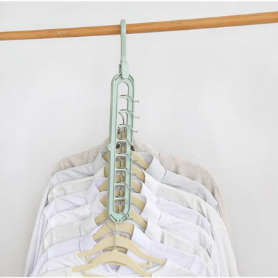 Móc phơi quần áo đa năng 9 lỗ