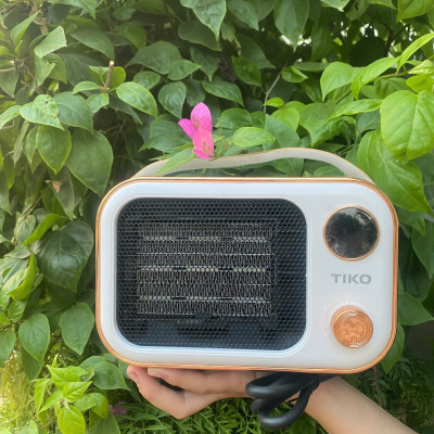 Máy Sưởi Gốm TIKO TK850 Để Bàn Làm Nóng Nhanh, Không Gây Khô, Sưởi Ấm Phòng Ngủ Phòng Khách hàng nhập khẩu