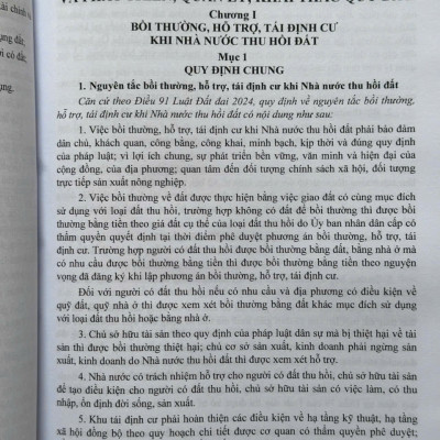 Sách Quy Định Chi Tiết Thi Hành Luật Đất Đai, Đăng Ký Đất Đai, Tài Sản Gắn Liền Với Đất, Cấp Giấy Chứng Nhận Quyền Sử Dụng Đất - V2521T