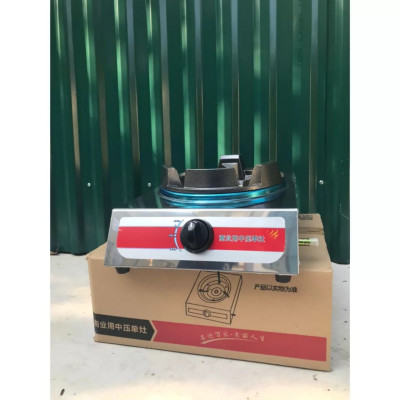 Bếp Ga Công Nghiệp 1 Họng Bếp Khè Đơn Công Nghiệp hàng nhập khẩu, Tiết Kiệm Gas, Dễ Dàng Vệ Sinh Lau Chùi 