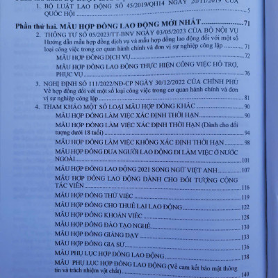 Sách Bộ Luật Lao Động – Quy Định Về Quản Lý Lao Động, Tiền Lương Và Tiền Thưởng Đối Với Công Chức, Viên Chức, Người Lao Động (V2532D)