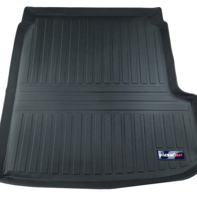 Thảm lót cốp xe ô tô VOLKSWAGEN Passat 2011-2017 nhãn hiệu Macsim chất liệu TPV cao cấp màu đen (045)