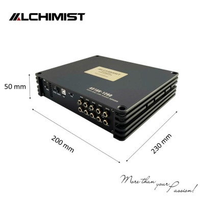 DSP Khuếch đại âm thanh ALCHIMIST AD18H-1260 thương hiệu Đức Tỷ Lệ Tín Hiệu Trên Tạp Âm: >102dB