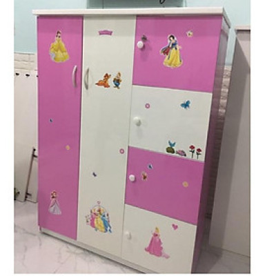 Tủ nhựa đài loan trắng hồng ngang 105x145(TPHCM)