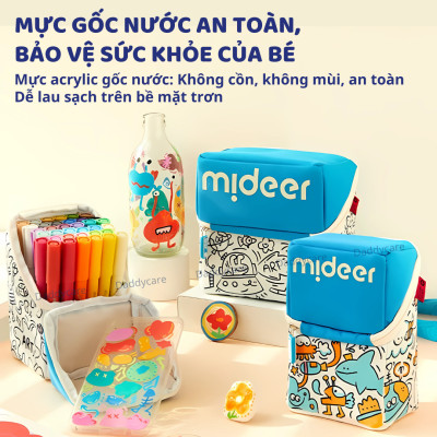 Màu nước Acrylic Markers Mideer, bút đánh dấu highlight cho bé