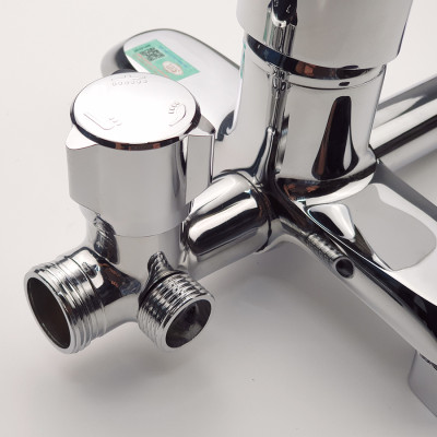 Cây sen nóng lạnh Đồng mạ Chrome Eurolife EL-S923 (Trắng bạc)