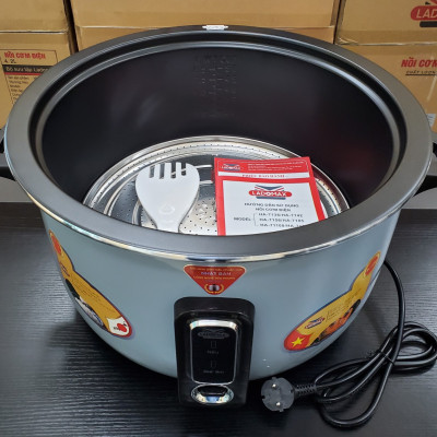 Nồi cơm điện công nghiệp 4.2L Ladomax công nghệ Nhật, có vỉ inox chống cơm cháy, mâm nhiệt oxi hóa cứng chống teo-Hàng chính hãng