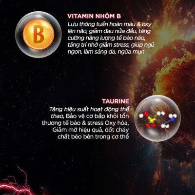 DMAXX thức uống bổ sung vitamin năng lượng không đường DAMODE 73 gói màu đỏ mỗi gói 2,2gr