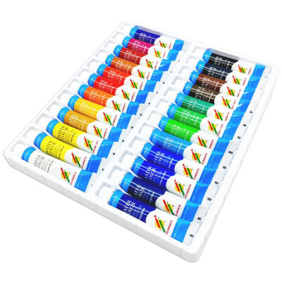 Hộp 24 Tuýp Màu Vẽ Nước 12 ml - Colormate 113233