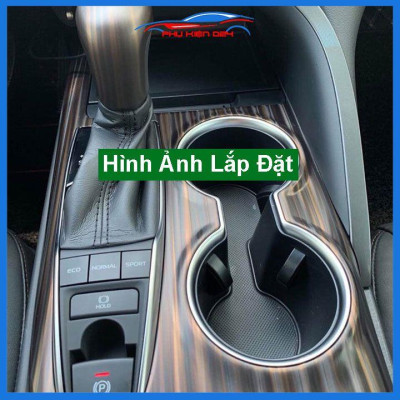 Ốp nội thất Camry 2019-2020-2021-2022 vân gỗ bảo vệ chống trầy xước và làm đẹp xe