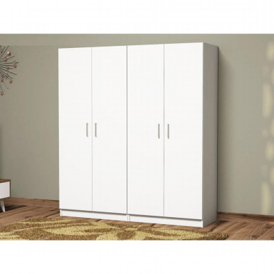 Tủ áo gỗ công nghiệp thiết kế nhỏ gọn SMLIFE Brannew