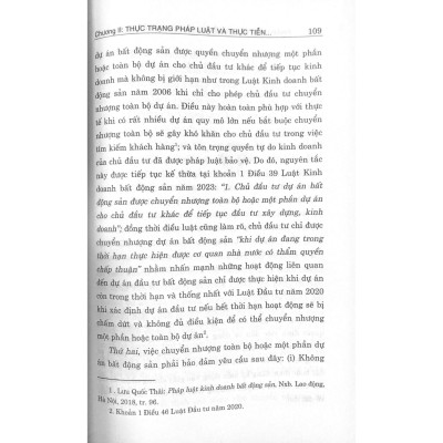 Pháp luật về chuyển nhượng, góp vốn các dự án bất động sản của doanh nghiệp kinh doanh bất động sản