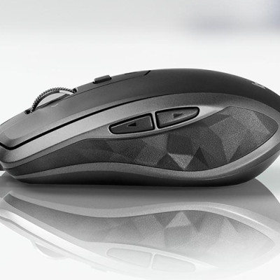 Chuột không dây Bluetooth Logitech MX Anywhere 2s - nhỏ gọn, dùng mọi bề mặt, con lăn HyperFast, sạc nhanh USB-A, phù hợp Mac/ Laptop - Hàng chính hãng