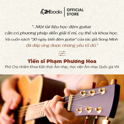Sách học guitar, Combo 30, 36, 45 ngày biết đệm guitar, tự học guitar cơ bản, giáo trình guitar, học đàn guitar- 2HBooks