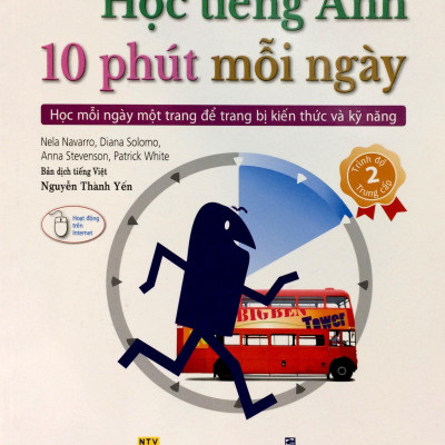 Học Tiếng Anh 10 Phút Mỗi Ngày - Trình Độ Trung Cấp (Kèm CD)