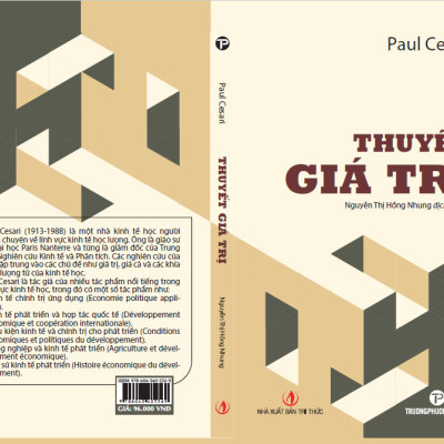 Thuyết Giá Trị - Paul Cesari - Nguyễn Thị Hồng Nhung dịch - (bìa mềm)