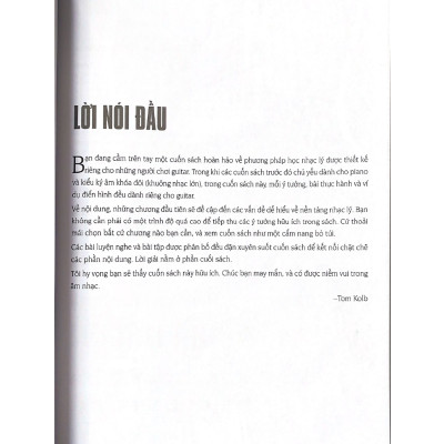 Phương Pháp Chơi Guitar (Tái Bản) - Sách Văn Lang