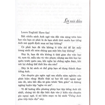 Tiếng Anh Giao Tiếp Hiện Đại - Sinh Hoạt Thường Ngày (Kèm CD)