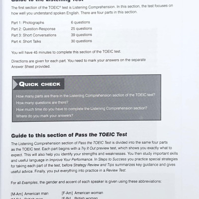 Pass The Toeic Test – Intermediate Course (New Edition)