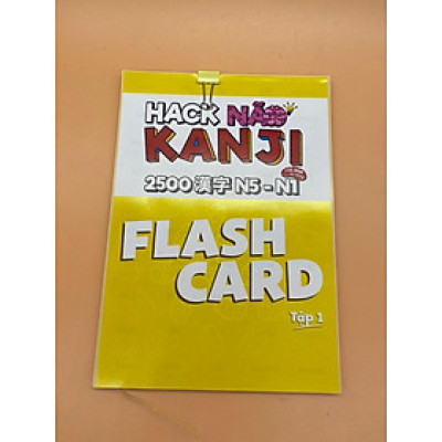 Flashcard Hack Não Kanji Tập 1+2+3