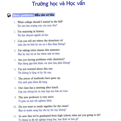 900 Câu Tiếng Anh Giao Tiếp Trong Cuộc Sống - Tập 1 (Kèm file MP3)  (Tái Bản)