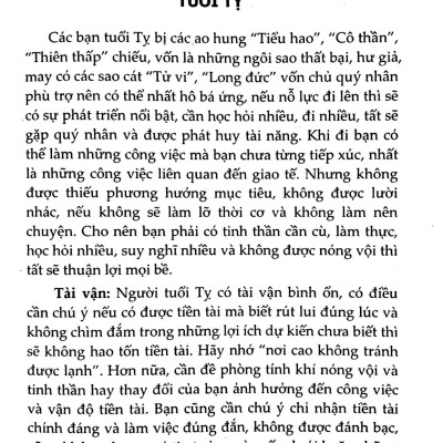 Tìm Hiểu Tính Cách Con Người Qua Năm Sinh Tuổi Tỵ