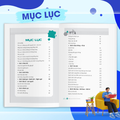 6000 Câu Giao Tiếp Tiếng Hàn Theo Chủ Đề (Tặng kèm Kho Audio Books)