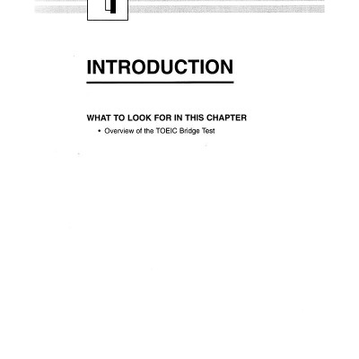 Toeic Bridge Test (Tái Bản)