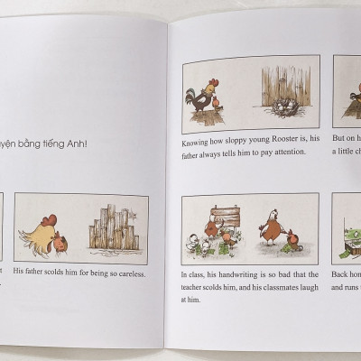 Rèn Luyện Thói Quen Tốt 2-6 Tuổi: Đừng Cẩu Thả Nữa, Trống Choai (Song Ngữ)