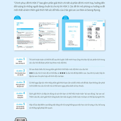 Chinh Phục Đề Thi HSK 3 (Kèm Giải Thích Ngữ Pháp Chi Tiết) _MEGA