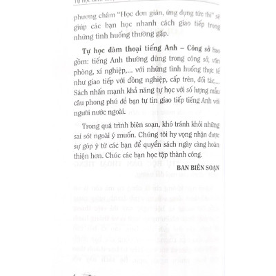 Tự Học Đàm Thoại Tiếng Anh - Công Sở - Vanlangbooks