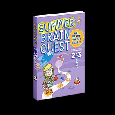 Sách Summer Brain Quest grade 2&3 - Sách cho trẻ bằng tiếng anh ( 7 - 8 tuổi )