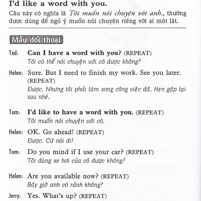 Học Nói Tiếng Anh 5 Phút Mỗi Ngày - Tập 1 (Kèm CD)