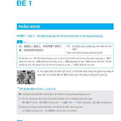 Chinh Phục Đề Thi HSK 3 (Kèm Giải Thích Ngữ Pháp Chi Tiết) _MEGA
