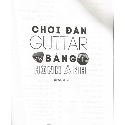 Sách - Chơi Đàn Guitar Bằng Hình Ảnh