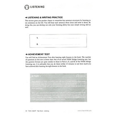 Toeic Smart Red Book Listening (Kèm CD)