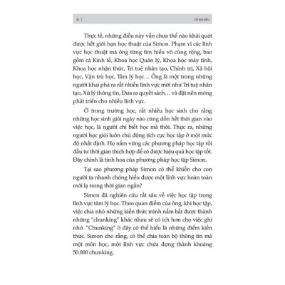 Sách - Phương Pháp Học Tập Của Simon - Cách Học Nhanh, Nhớ Lâu Mọi Kiến Thức - Sách Phát Triển Bản Thân Mỗi Ngày - MCBooks