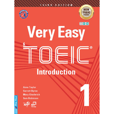 Combo 2 cuốn sách: Very Easy Toeic 1 - Introduction + Hackers Toeic Vocabulary