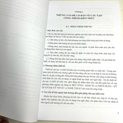 Sách - Nguyên Lý Thiết Kế Cấu Tạo Các Công Trình Kiến Trúc