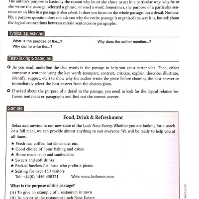 TOEFL Junior Reading (Không CD)