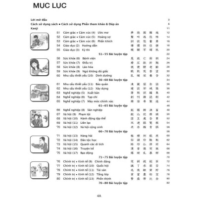 15 Phút Luyện Kanji Mỗi Ngày Vol.4 + CD - Bản Quyền