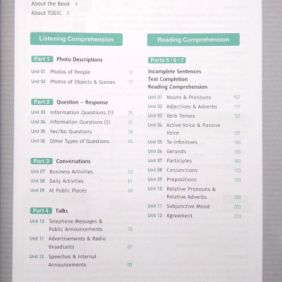 TOEIC Preparation LC+RC – Volume 1